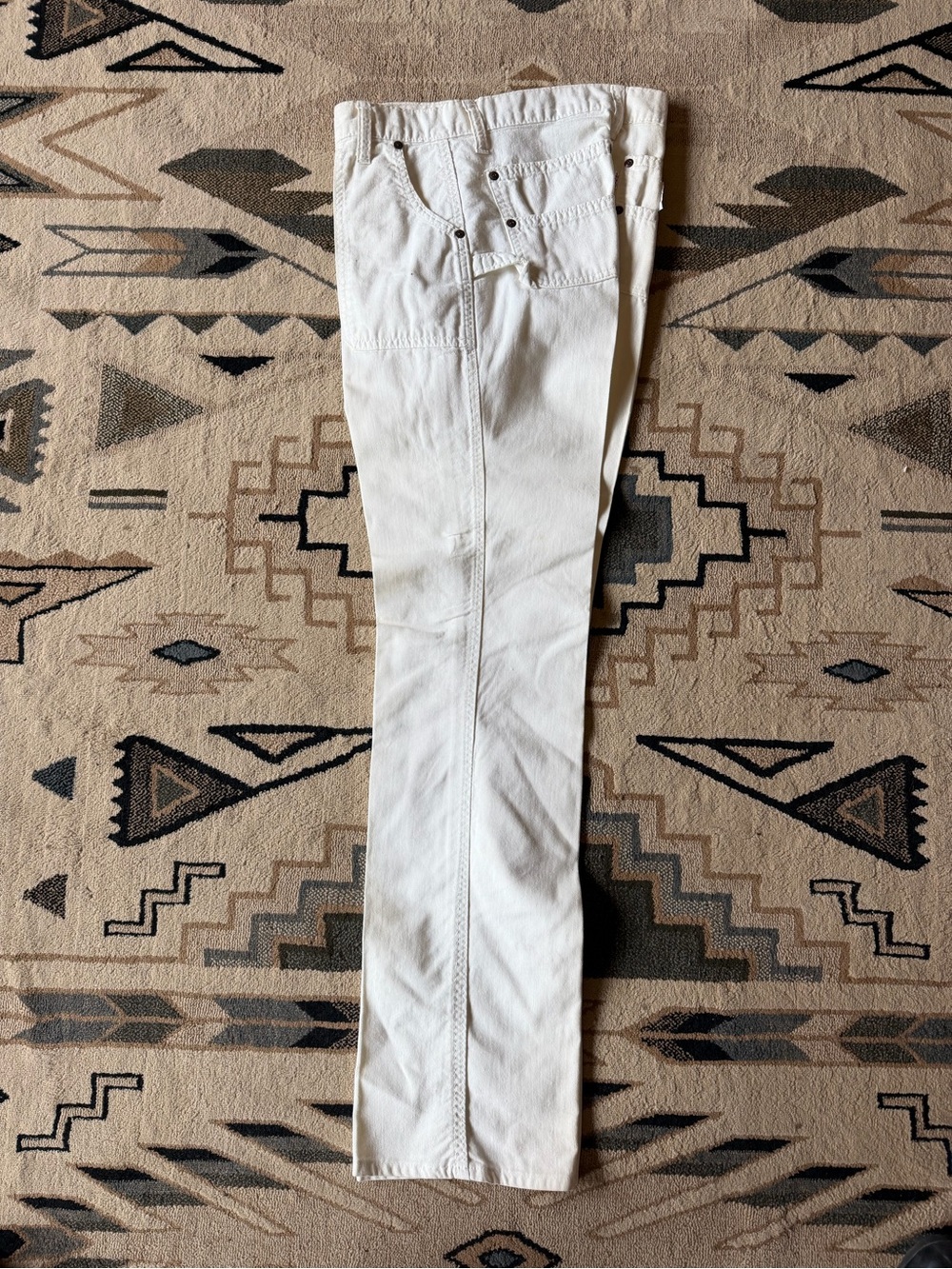 Levi's White Women's painters pants